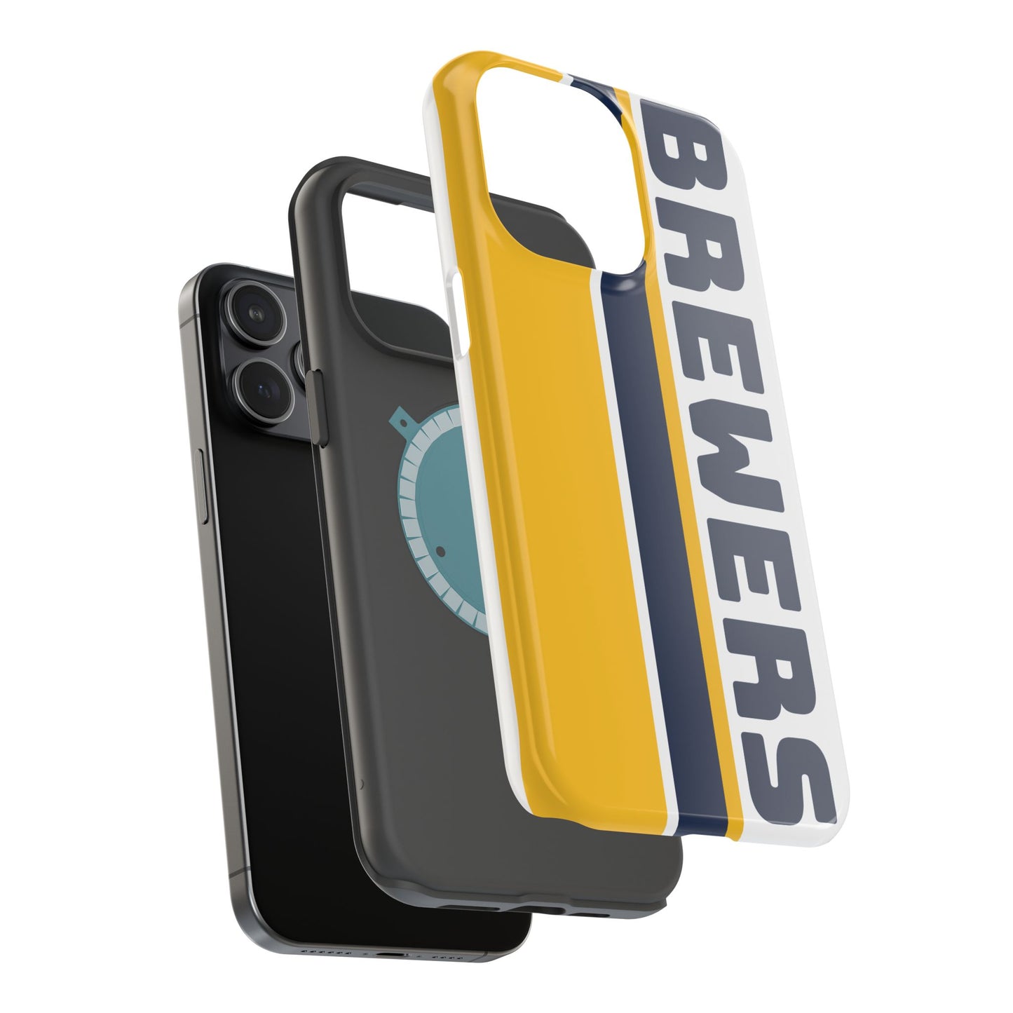 Brewers Phone Case, Magnetic Phone Case, Retro Phone Case, Baseball iPhone or Samsung Case