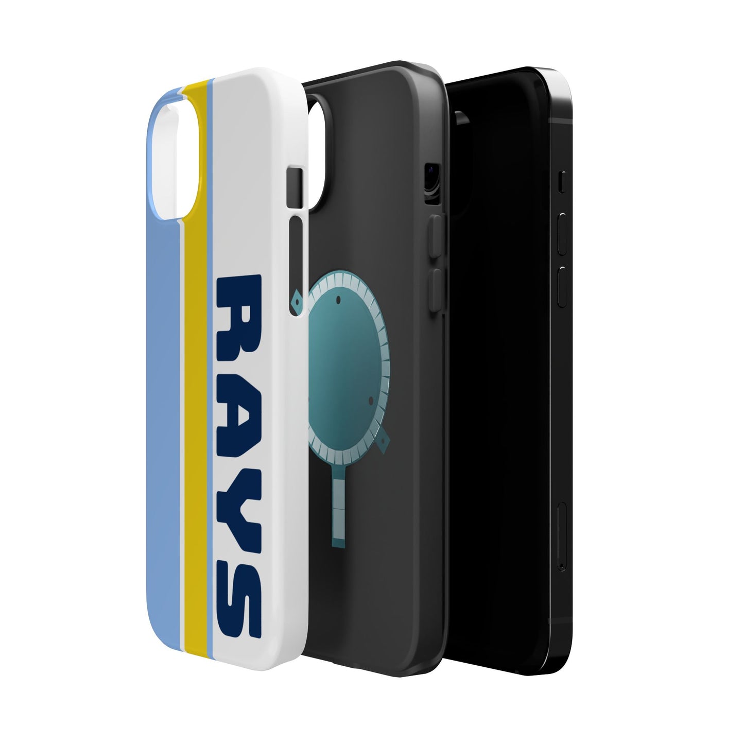 Rays Phone Case, Magnetic Phone Case, Retro Phone Case, Baseball Case for iPhone or Samsung, Rays Baseball Gifts
