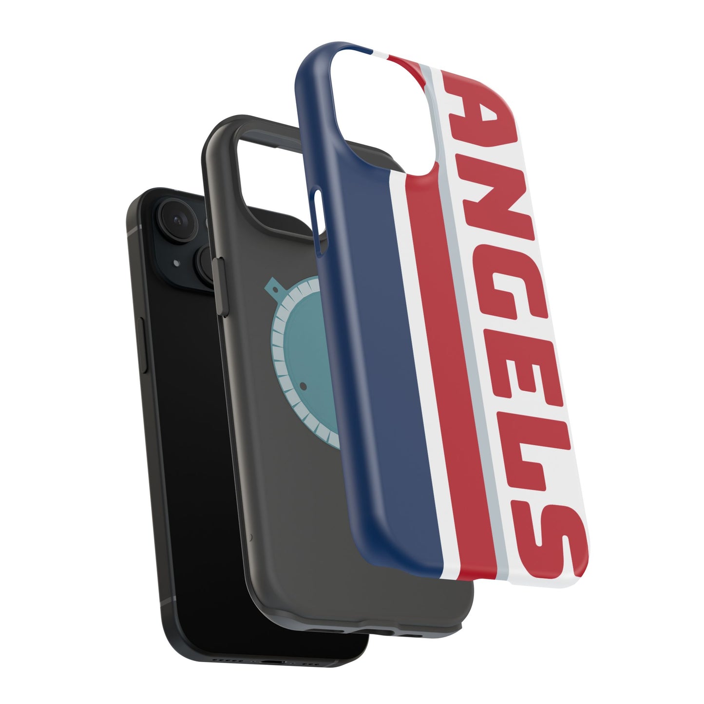 Angels Baseball Phone Case, Retro Phone Case, Case for iPhone, Case for Samsung