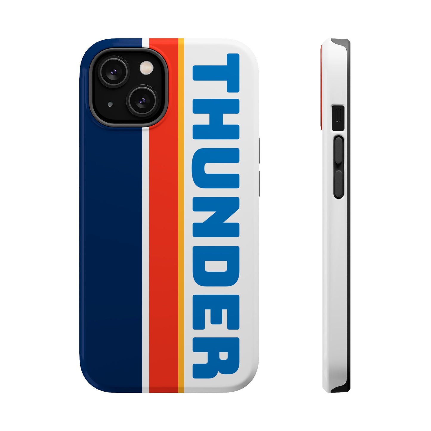 Thunder Phone Case, Magnetic Phone Case, Retro Phone Case, Basketball Gifts
