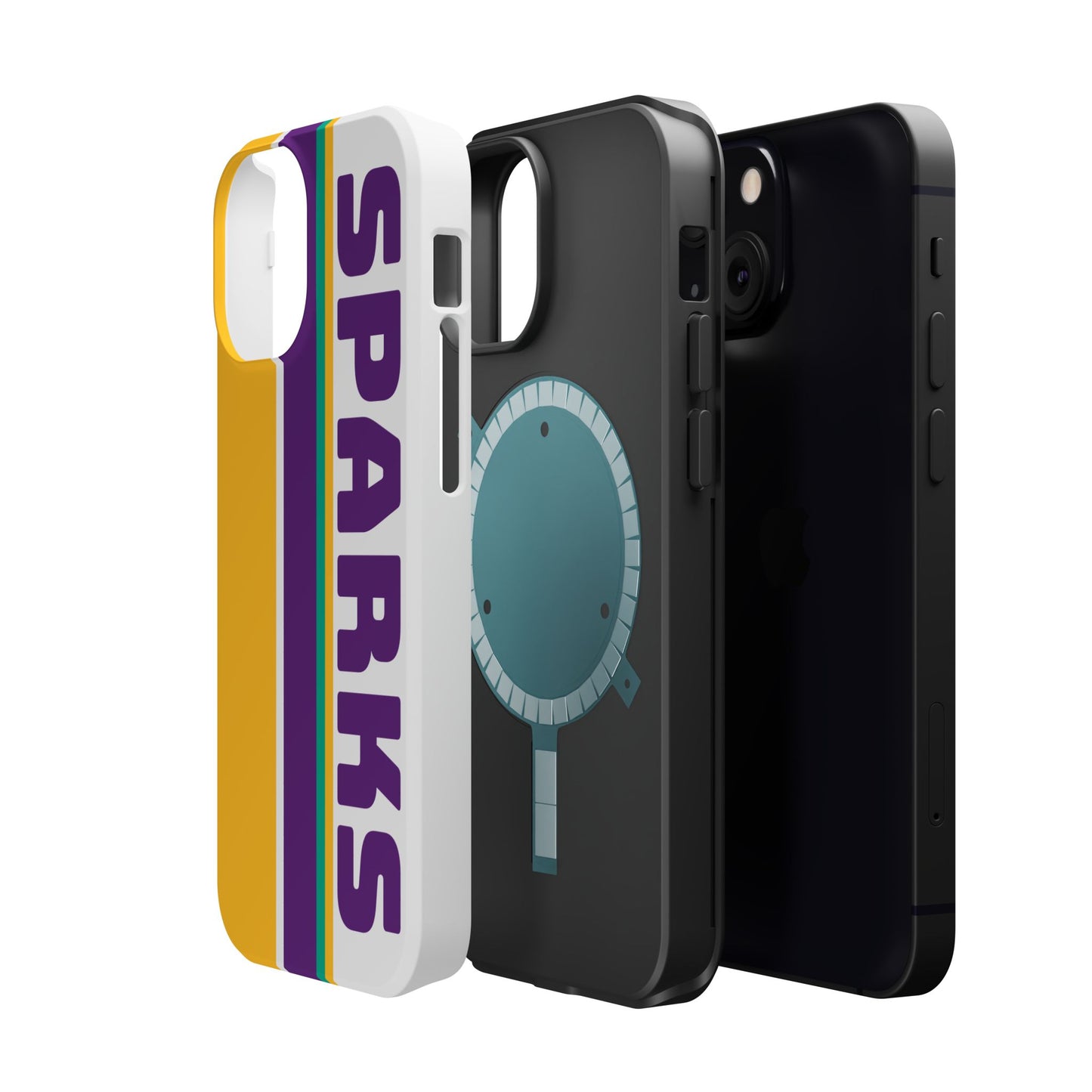 Sparks Phone Case, Magnetic Phone Case, Retro Phone Case, Matte/Glossy Phone Case