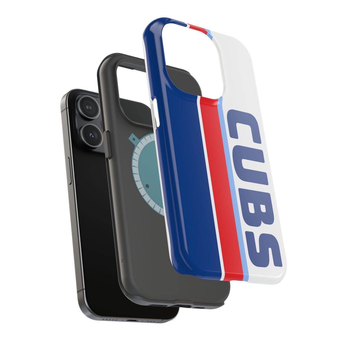 Cubs Phone Case, Magnetic Phone Case, Retro Phone Case, Baseball Case for iPhone or Samsung