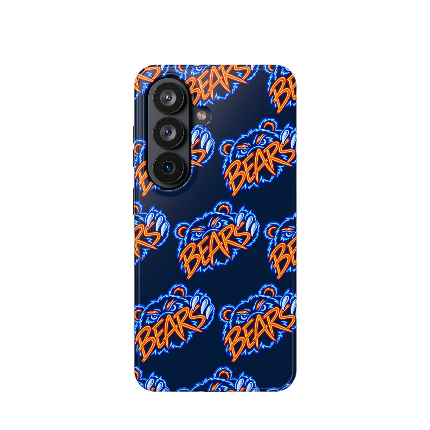 Neon Bears Phone Case, Magnetic Phone Case, Retro Phone Case, Matte/Glossy Phone Case, Football Gifts