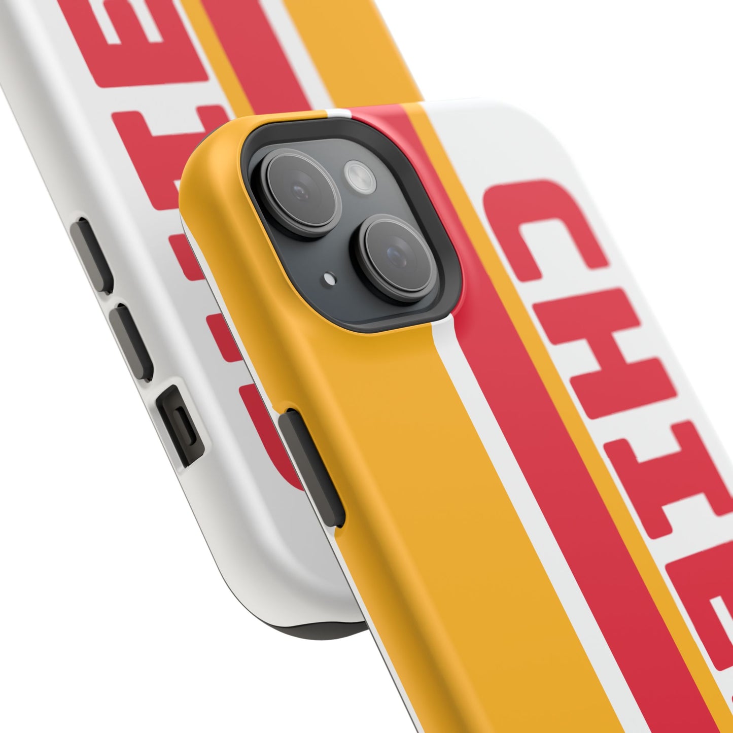Chiefs Phone Case, Magnetic Phone Case, Retro Phone Case, Baseball Case for iPhone or Samsung, Chiefs Football Gifts