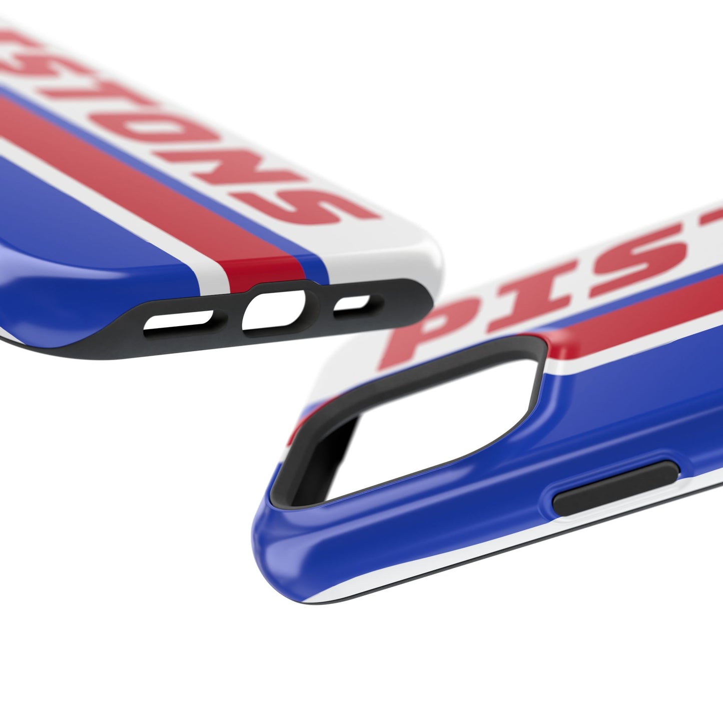 Pistons Phone Case, Magnetic Phone Case, Retro Phone Case, Basketball Gifts