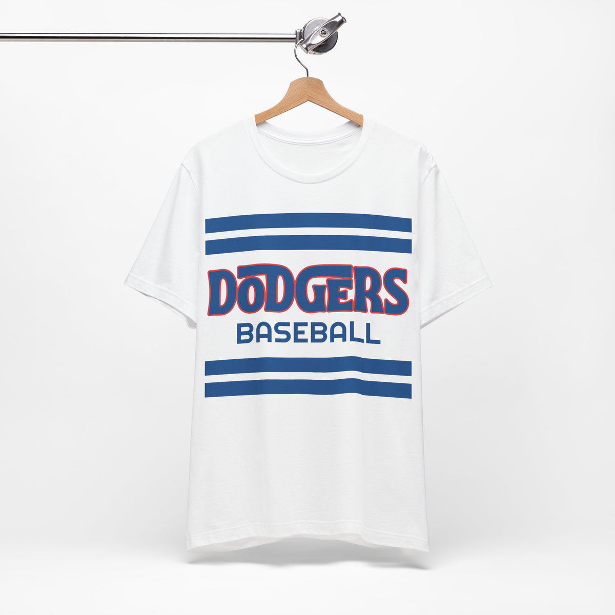 Retro Dodgers Shirt, Vintage Striped Dodgers T-Shirt