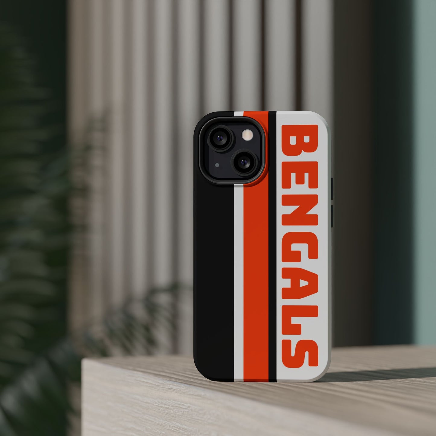 Bengals Phone Case, Magnetic Phone Case, Retro Phone Case, Baseball Case for iPhone or Samsung, Football Gifts