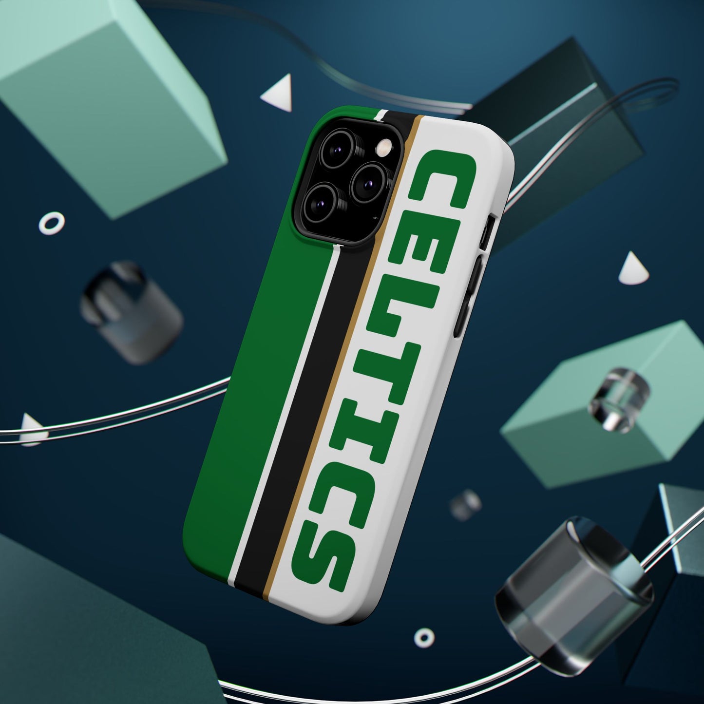 Celtics Phone Case, Magnetic Phone Case, Retro Phone Case, Matte/Glossy Phone Case, Basketball Gifts