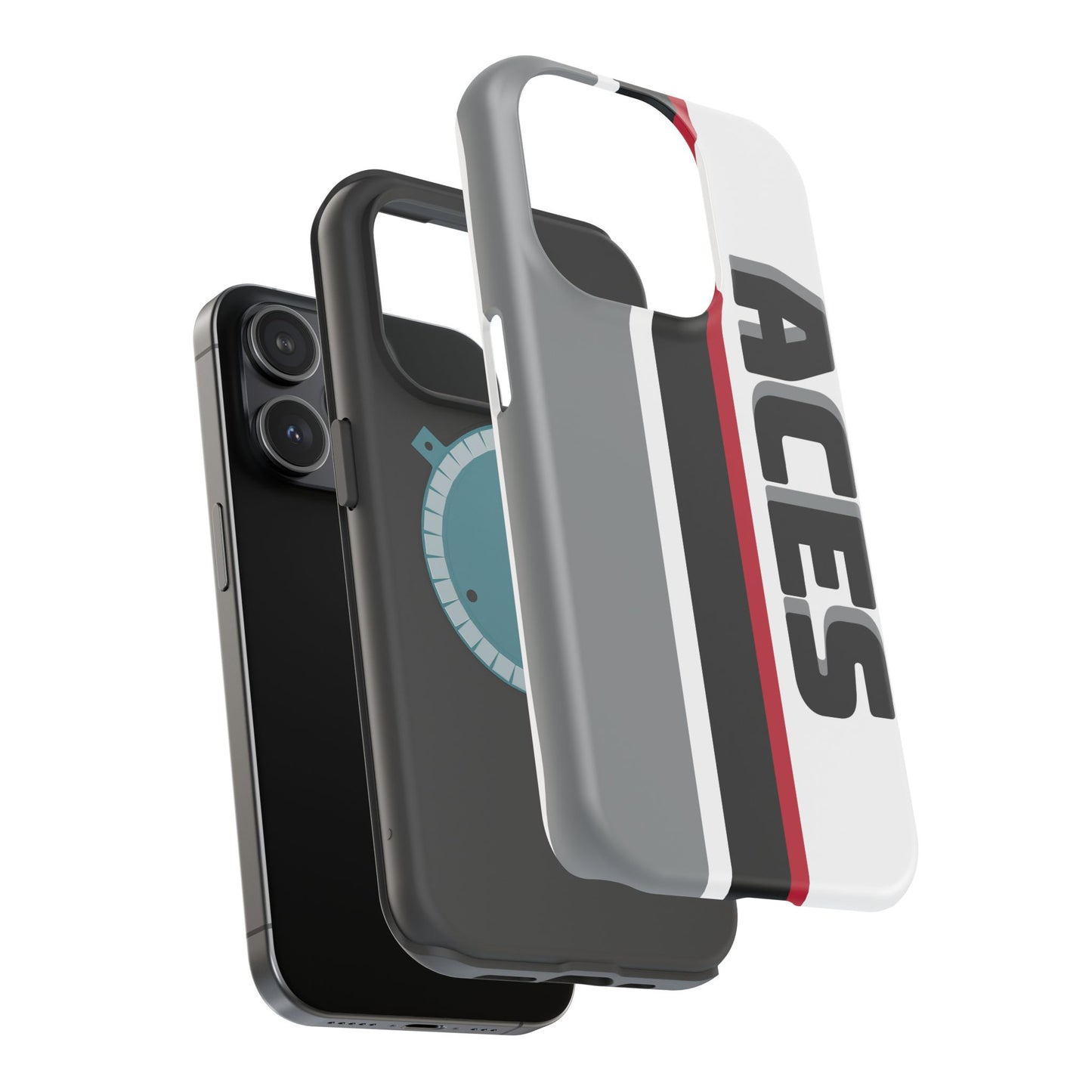 Aces Phone Case, Magnetic Phone Case, Retro Phone Case, Basketball Gifts