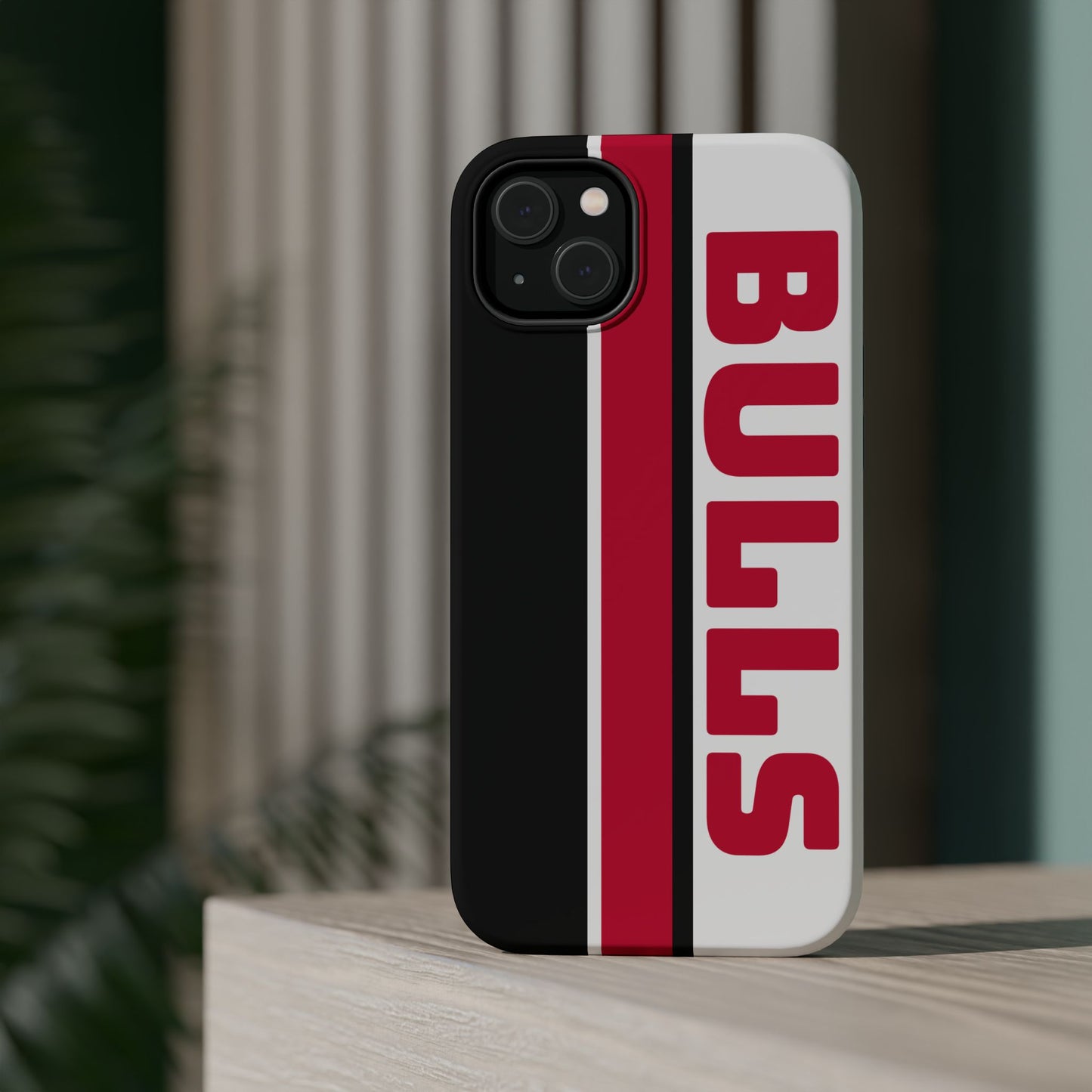 Bulls Phone Case, Magnetic Phone Case, Retro Phone Case