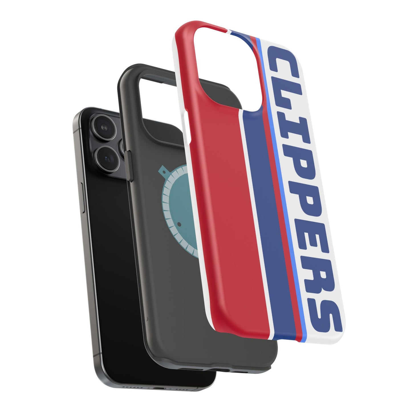 Clippers Phone Case, Magnetic Phone Case, Retro Phone Case