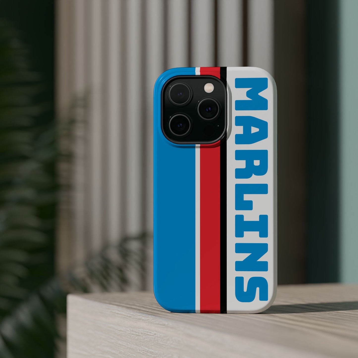 Marlins Phone Case, Magnetic Phone Case, Retro Phone Case, Baseball iPhone or Samsung Case