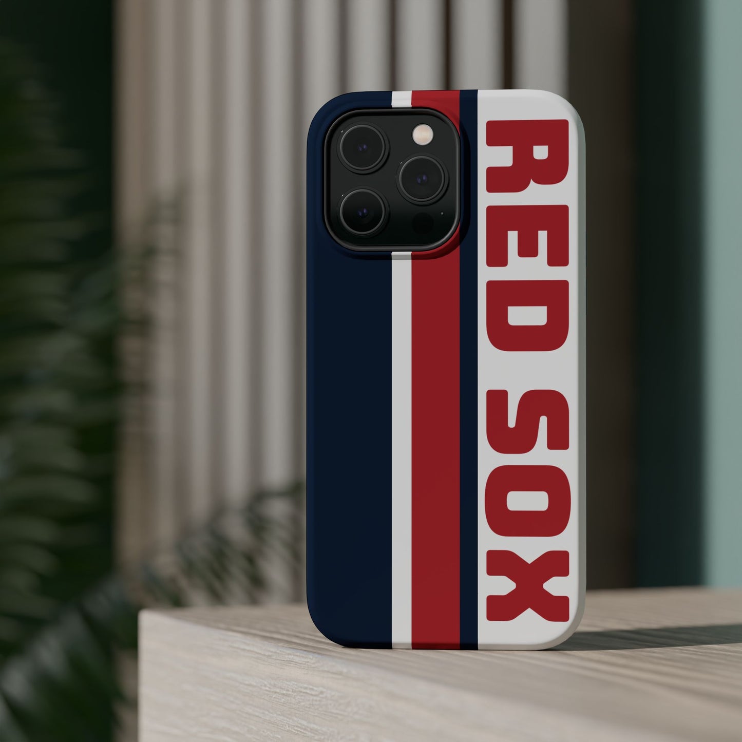 Red Sox Phone Case, Magnetic Phone Case, Retro Phone Case, Baseball Case for iPhone or Samsung