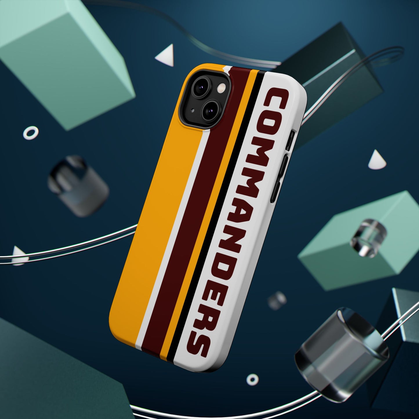 Commanders Phone Case, Magnetic Phone Case, Retro Phone Case, Football Gifts