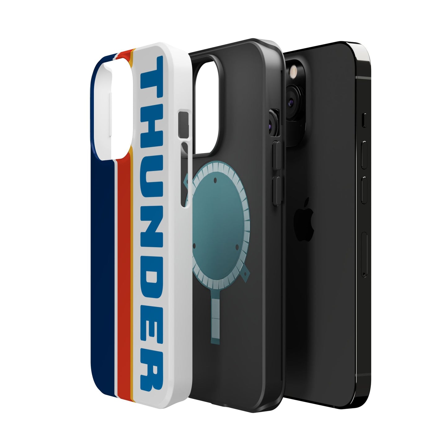 Thunder Phone Case, Magnetic Phone Case, Retro Phone Case, Basketball Gifts