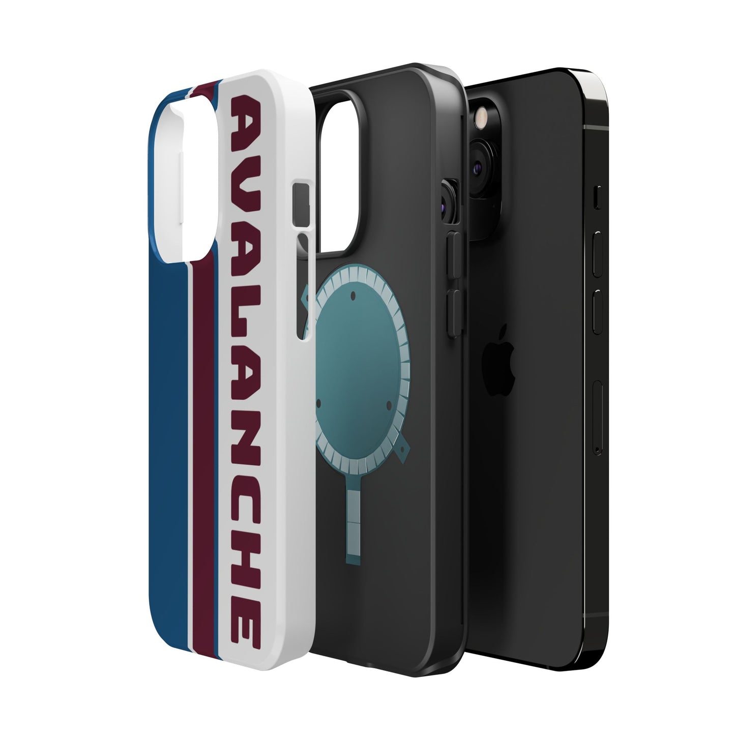 Avalanche Phone Case, Magnetic Phone Case, Retro Phone Case, Matte/Glossy Phone Case, Hockey Gifts