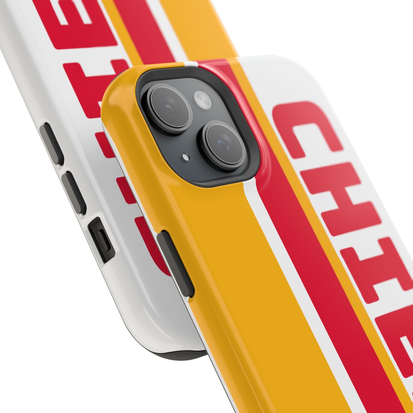 Chiefs Phone Case, Magnetic Phone Case, Retro Phone Case, Baseball Case for iPhone or Samsung, Chiefs Football Gifts