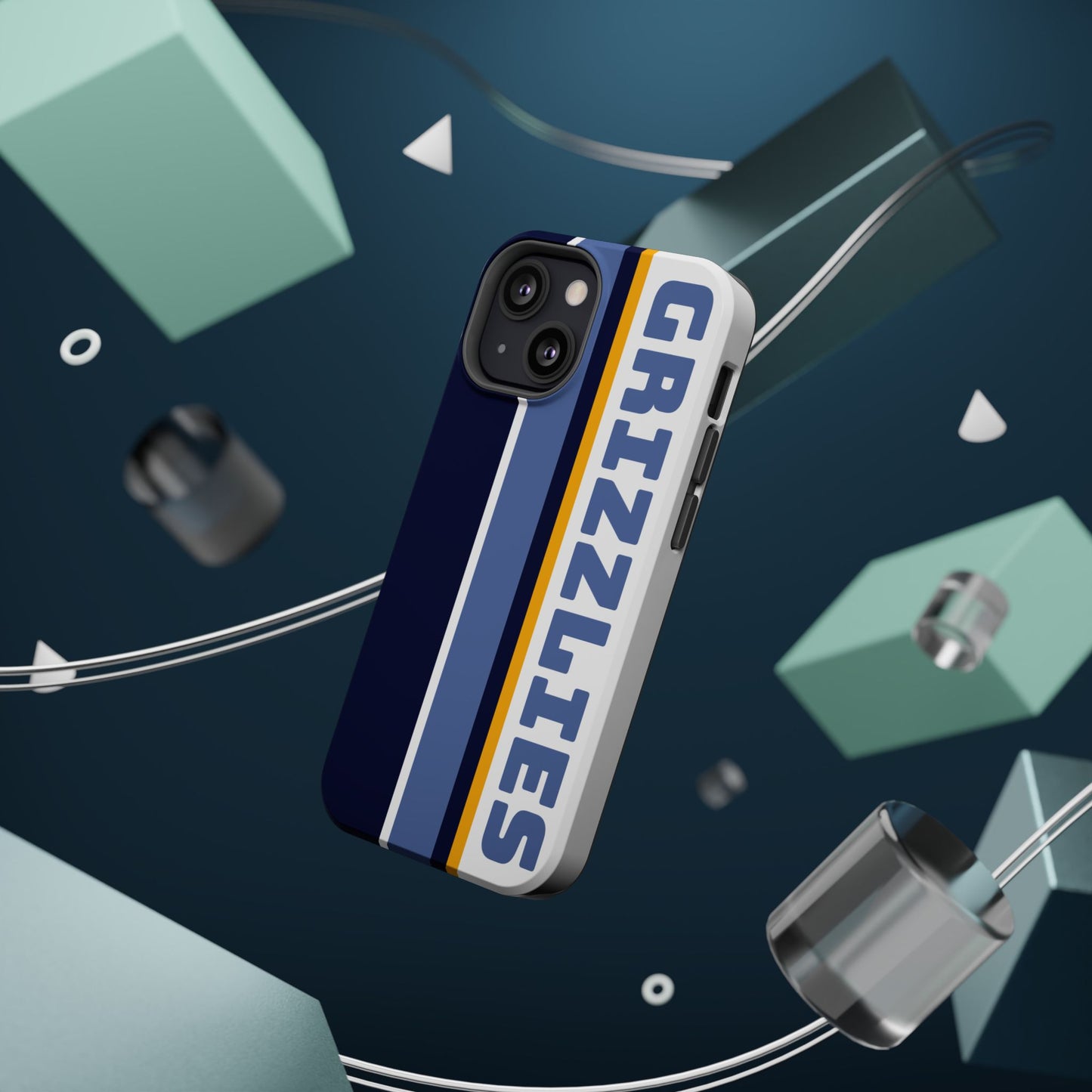 Grizzlies Phone Case, Magnetic Phone Case, Retro Phone Case