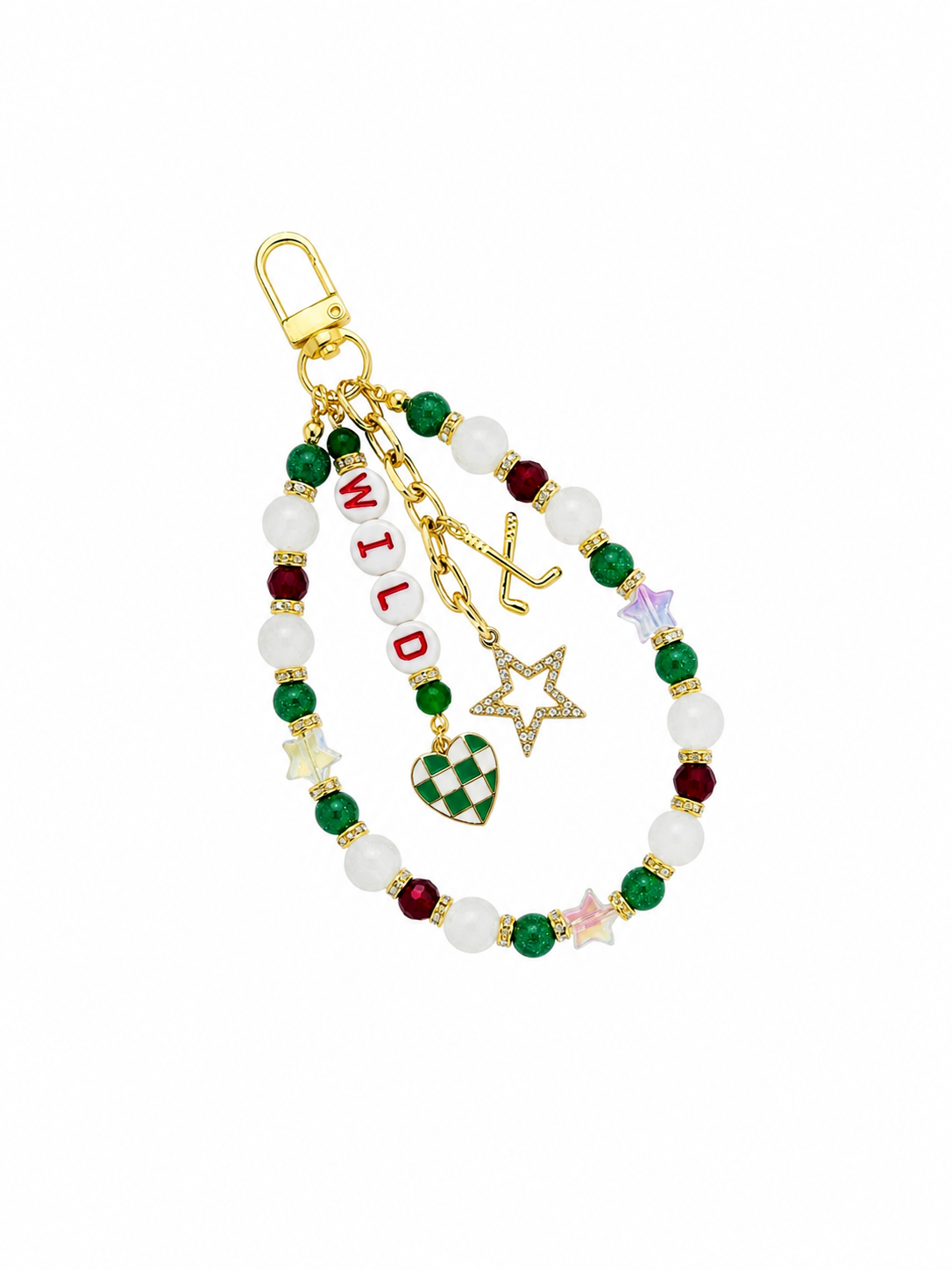 Hockey Team Bag Charm – Oilers, Stars, Hurricanes, Blues, Custom Sports Charms, Hockey Keychain