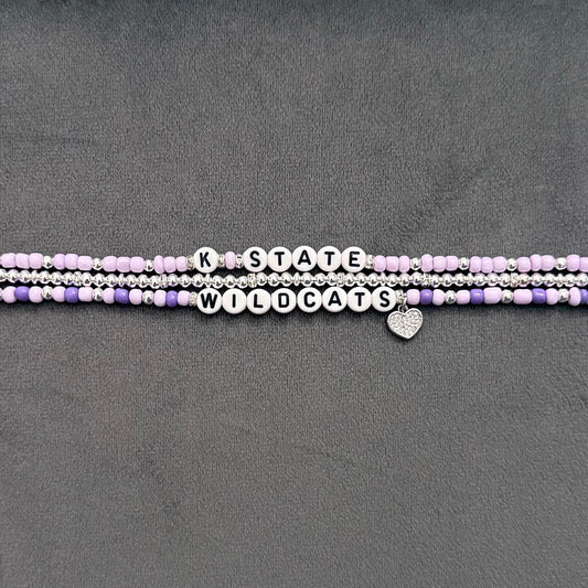 Wildcats Bracelet Stack