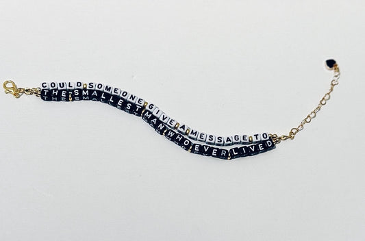 Smallest Man Who Ever Lived - Double Layer Bracelet