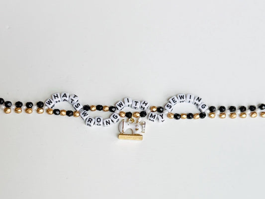 What's Wrong With My Sewing? - Bravo Inspired Bracelet