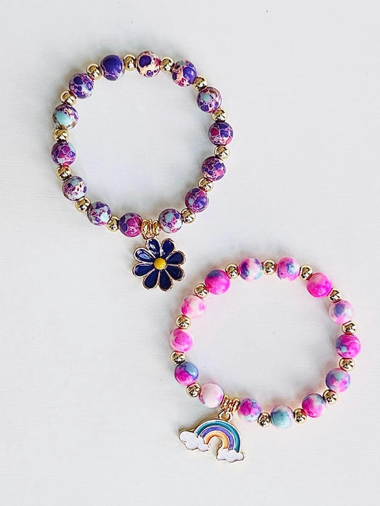 Child Charm Bracelet Set