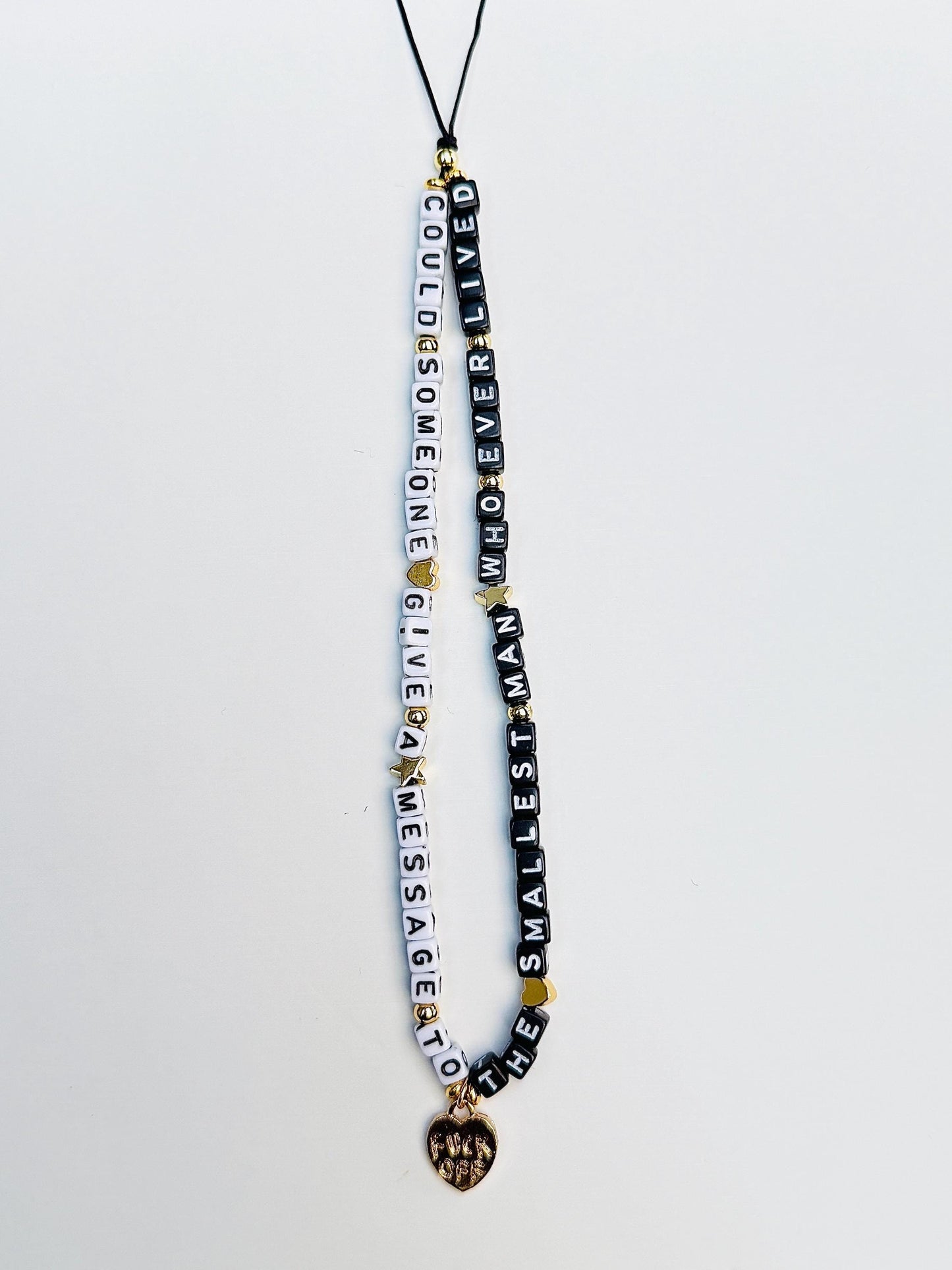Smallest Man Who Lived Phone Strap with Charm
