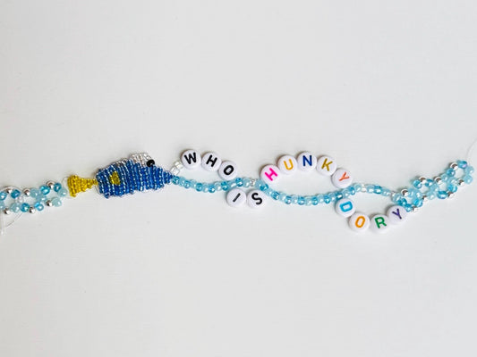 Who Is Hunky Dory? Bracelet – Double Layer Bravo TV-Inspired Jewelry, RHOBH Kathy Hilton Quote, Handmade Fan Gift