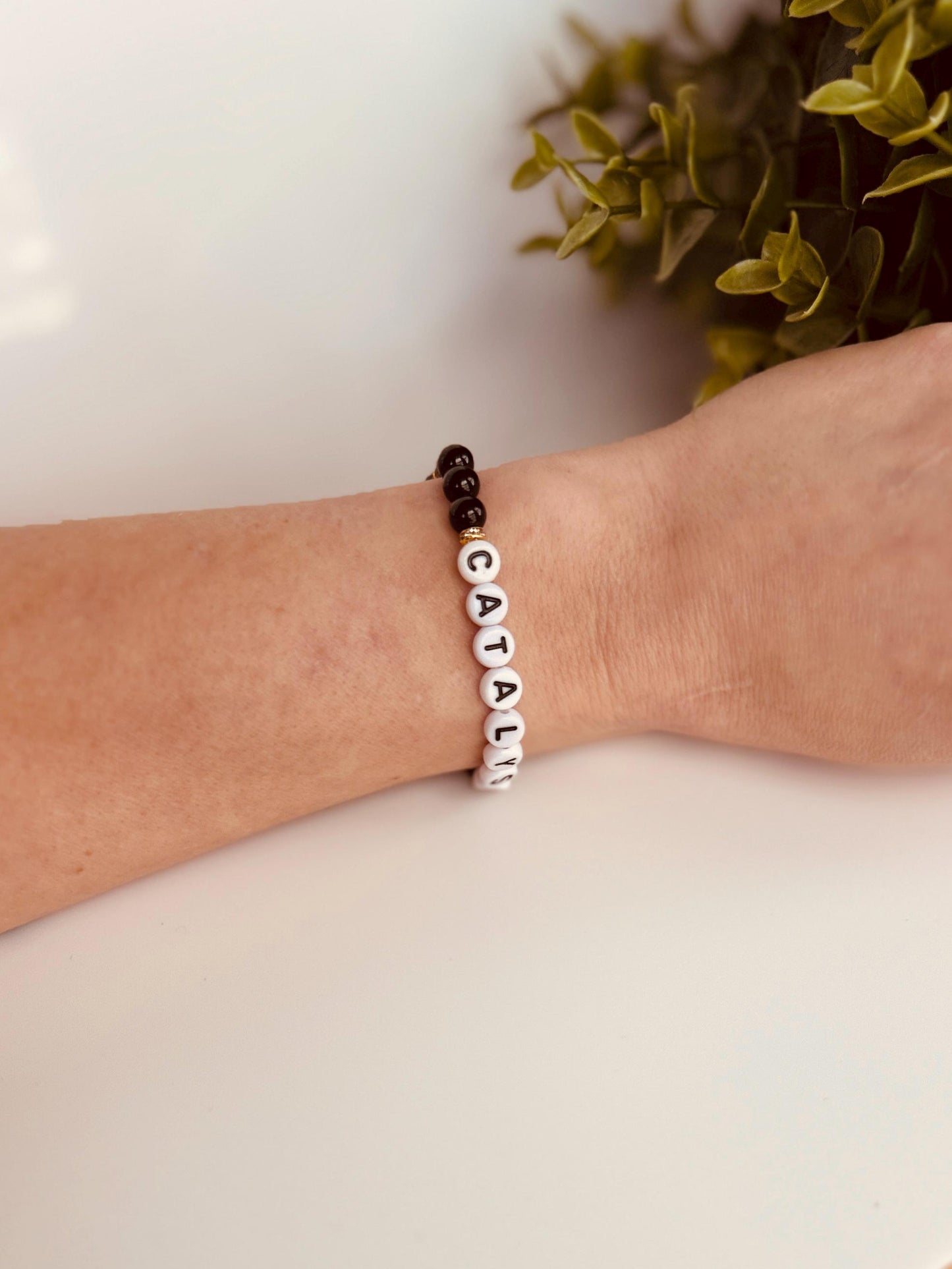 CATALYST Confidence & Transformation Bracelet with Pyrite & Black Tourmaline
